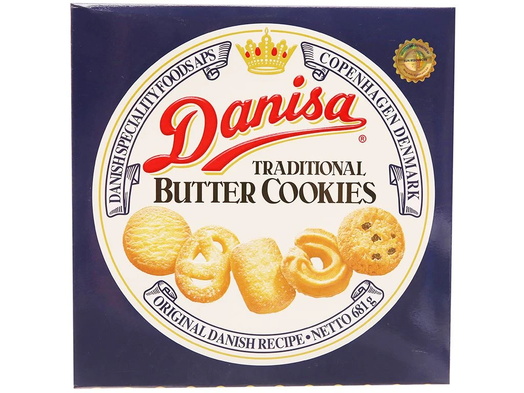Bánh quy bơ Danisa hộp 681g